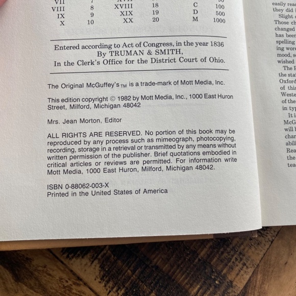 McGuffey's Eclectic Second Reader|Vintage Book - Picture 2 of 13